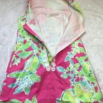 Lilly Pulitzer  Delia Shift‎ Dress Pink Lemonade Women's Size 2 Fruit 100% Cotton Photo 7