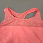 Victoria's Secret Victoria Sport Peach Sports Bra, sheer straps, women size medium athletic Photo 1