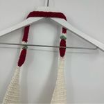 Strawberry Crochet Cross Body Bag Boho Fairycore Red Photo 3