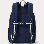 Ralph Lauren NWT Polo Flag Canvas Backpack Navy Blue Photo 3