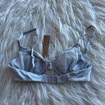 SKIMS Cotton Jersey T-shirt Bra Light Heather Grey Size 30D Photo 4