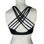 Onzie  Womens Sports Bra Size Large Black Yoga Active Strappy Racerback Photo 1