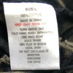 MINKPINK Black Grey Tie-Dye Fringe Tank Top Photo 4