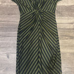 Haute Monde Olive and Black Midi Dress Photo 0