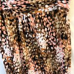 Attention  Multicolor Animal Print A-Line Mini Skirt Size Small Fall Feminine Photo 4