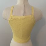 Double Zero  Mystical Ribbed Knit Cropped Tank Top Size Medium Photo 3