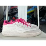 Reebok  Women’s Club C 85 'Chalk Atomic Pink' Size 8.5 Sneakers Photo 5