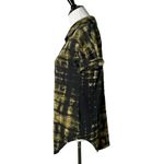 LuLaRoe BOHO Grunge Tie Dye Button Up Shirt Earthy Festival Tunic Top Size XS Photo 2