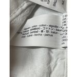 ZARA NEW Women's White High Waisted Straight Y2k Mini Denim Jean Shorts Size 4 Photo 7