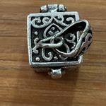 Source Unknown Sterling Silver 925 Prayer Box Pendant Charm Signed Vintage Ornate Photo 11
