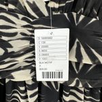 Anthropologie NWT  Black Tribal Print V-Neck Lined Casual Tank Dress Size 4 Photo 2