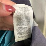 CAbi Highclere Plaid Trench Coat NWOT size Medium Blue Belted #6248 Cotton Photo 7