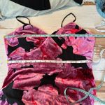 Hutch  Floral Ruffle Velvet High-Low Maxi Dress Size US 12 Photo 8