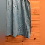 Old Navy Y2K  Size Small Babydoll Bright Blue Strappy Cotton Mini Dress Photo 3