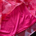 Her Destiny Red & Pink Hearts Sheer Women’s‎ Skirt Size L Size L Photo 7