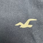 Hollister Navy Blue Sweatshirt Crewneck Long Sleeve Floral Sleeve Womens XS Photo 1