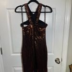 🍁Guess Womens Metallic Keyhole Cocktail Dress~ Sz 2 NWT Black Photo 7