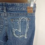 Mudd 0 Crystal Heart Capri Jeans Photo 4