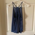 Lululemon Fast as Light Singlet Tank Top Heathered Night Tide Cutout 4 Like New Photo 10