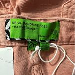 Free People x Sandrine High Rise Bermuda Jean Shorts Petal Women's Size 26 NWT Photo 3