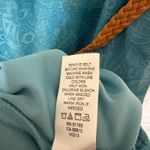 Maurice's ‎ Blue Floral High Low Tank Dress With Braided Belt Size 3X Photo 7