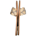 Yoki Alabama Women's Braided Rhinestone Flat Sandals in Beige 9 NIB Photo 3