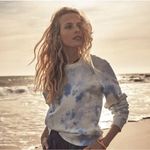 Faherty  Bells Crew Neck Raglan Tie‎ Dye Crewneck Sweatshirt Size XS Photo 1