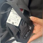 ZARA black cocktail dress with rhinestone straps Photo 4