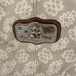 Kathy Van Zeeland Kathy Van Zealand Brown & Cream Satchel Bag Photo 4