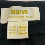 Anthropologie NEW Maeve Ankle-zip black dress pants (size 12 TALL) Photo 3