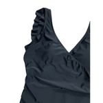 One Piece Marina West Women Size XXL Black Swimsuit Swimwear  Ruffle NWT (27-109) Photo 3