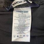 Land’s End Lined Black Swim Shorts Size 10 Photo 2