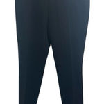 Akris Black Women's Pants 8 Wool High Rise Career Quiet Luxury Trousers Work Photo 0