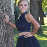 Macy's  Navy Blue Two Piece Short Dress Photo 0