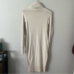 Y2K Modal International turtle neck sweater dress oatmeal size xs/s White Photo 1
