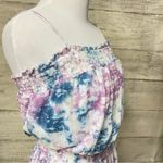 Stetson  Dress Pink Blue Tie Dye NWT NEW Spaghetti Strap Sundress Vacation Travel Photo 6