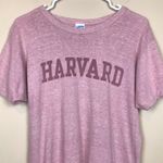 Champion  Women’s Harvard Knit Pink White Short Sleeve Shirt Photo 1