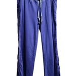 Lole  Flow Free Pants Lounge Activewear‎ Drawstring Purple White Trim M Photo 0