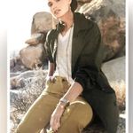 jacket Cabi Expedition jacket double breasted pockets scrunched sleeve Photo 0