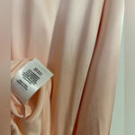 Wilfred Aritzia  LE FOU peach satin coverup mini dress tunic size 1 Photo 1