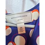 Moulinette Soeurs Anthropologie  Polka Dot Silk Dress Size 10 Photo 7