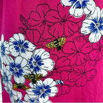 Leota  Reversible Dress Pink Floral Sheath 3X Stretch New NWT Photo 4