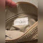 Elegant Tan Woven Crossbody Bag Photo 5