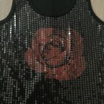 Wet Seal y2k sequin rose top Photo 1
