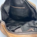 Prada  Milano Authentic Glacecalf Sfumato Leather Handbag Brown Italy Photo 10