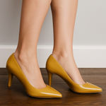 Predictions  heels women’s size 7 1/2 dress taupe Photo 0