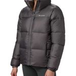 Columbia NEW Womens Puffect Puffer Jacket City Grey Winter Zip Pockets Size XL Photo 1