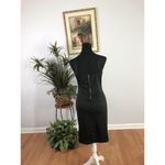 Chicme Women Sheath Dress M Keyhole Sleeveless Whimsigoth Fairy Core Elegant Black Size M Photo 4