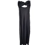 Hello Molly Hello Molly Black Strapless Maxi Dress Cutout Backless Formal Party Dress US 10 Photo 2