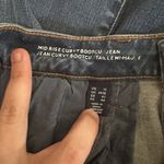 Lands End Light Blue Size 12 Curvy Bootcut Jeans W 31.5 And 29" Inseam Mid Rise Photo 6